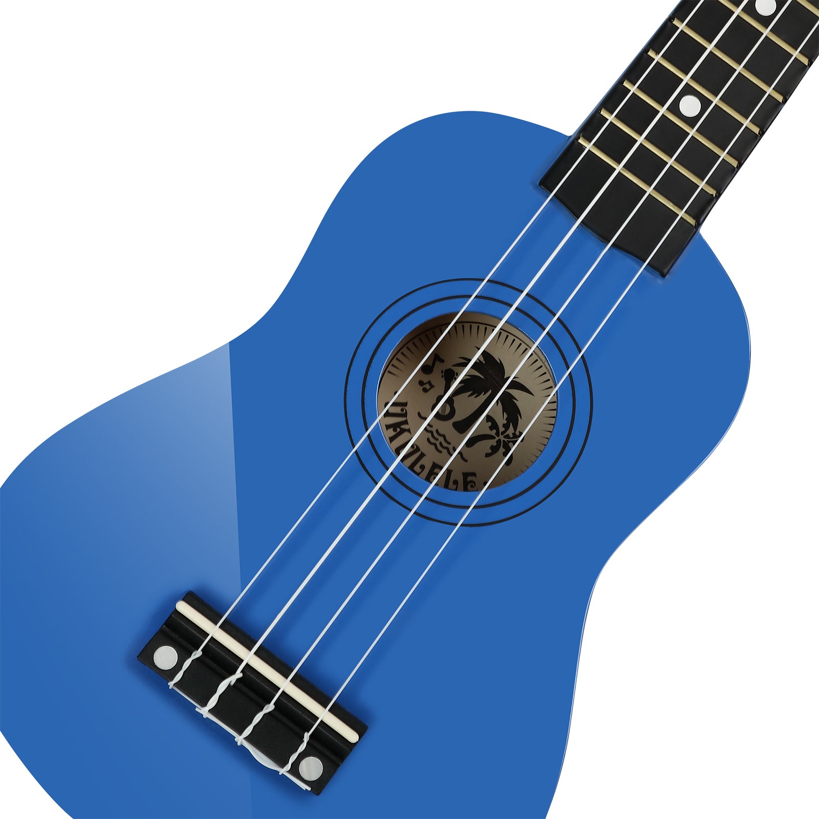 MUSTAR MU-501, 21 Inch Soprano Ukulele for Beginners Kids Blue
