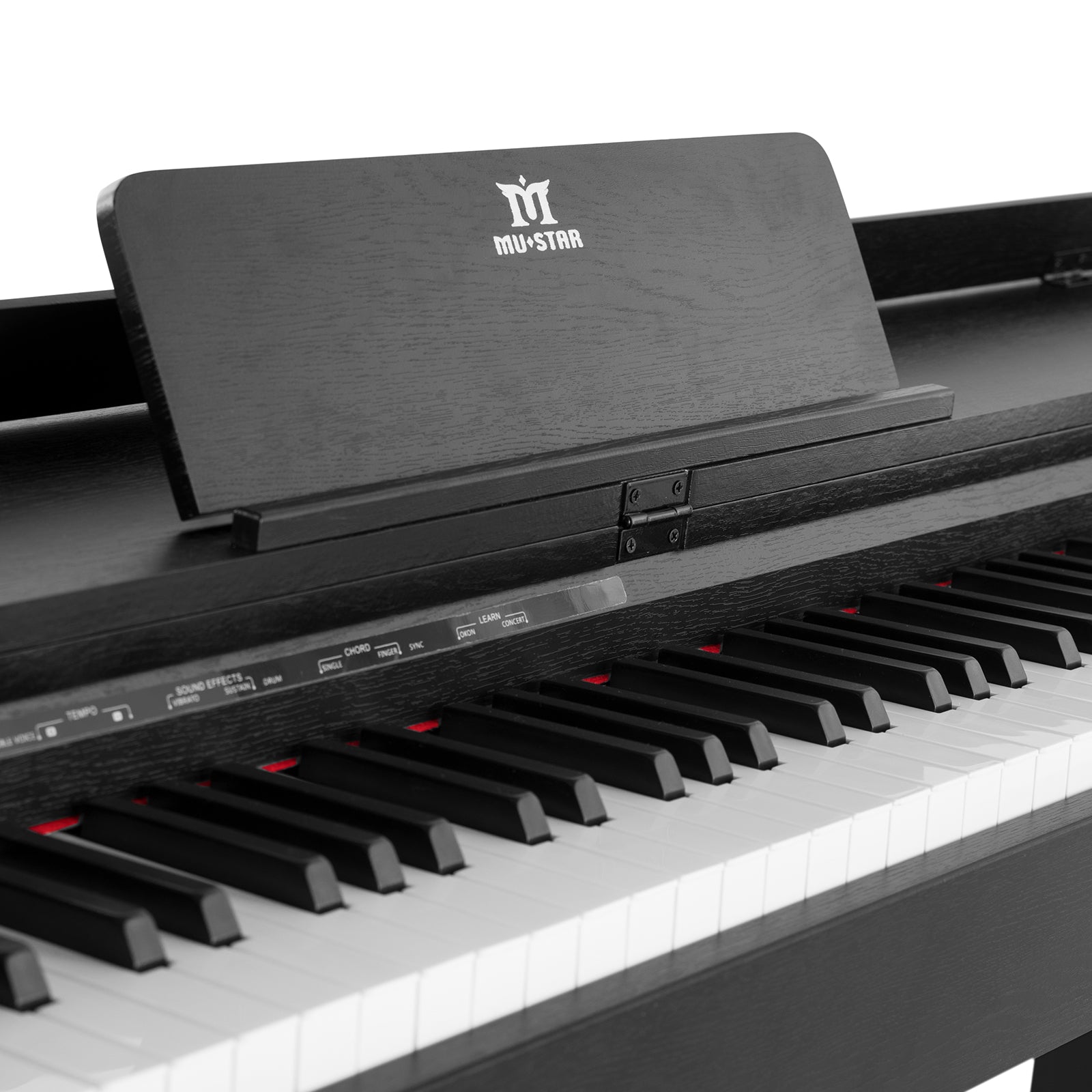 MUSTAR MDP-2700, 88 Key Weighted Wooden Upright Digital Piano, Hammer Action