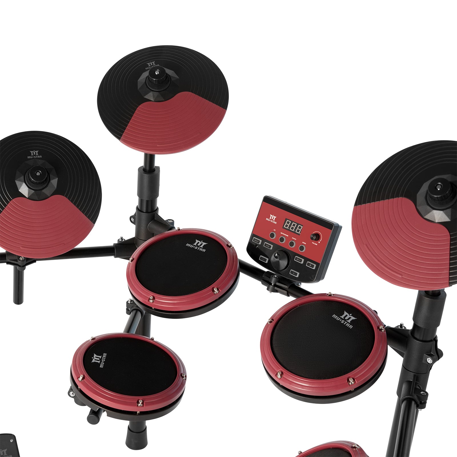 MUSTAR MED-200, Electronic Drum Set, 180 Sounds, 15 Kits, For Kids, Birthday Gift