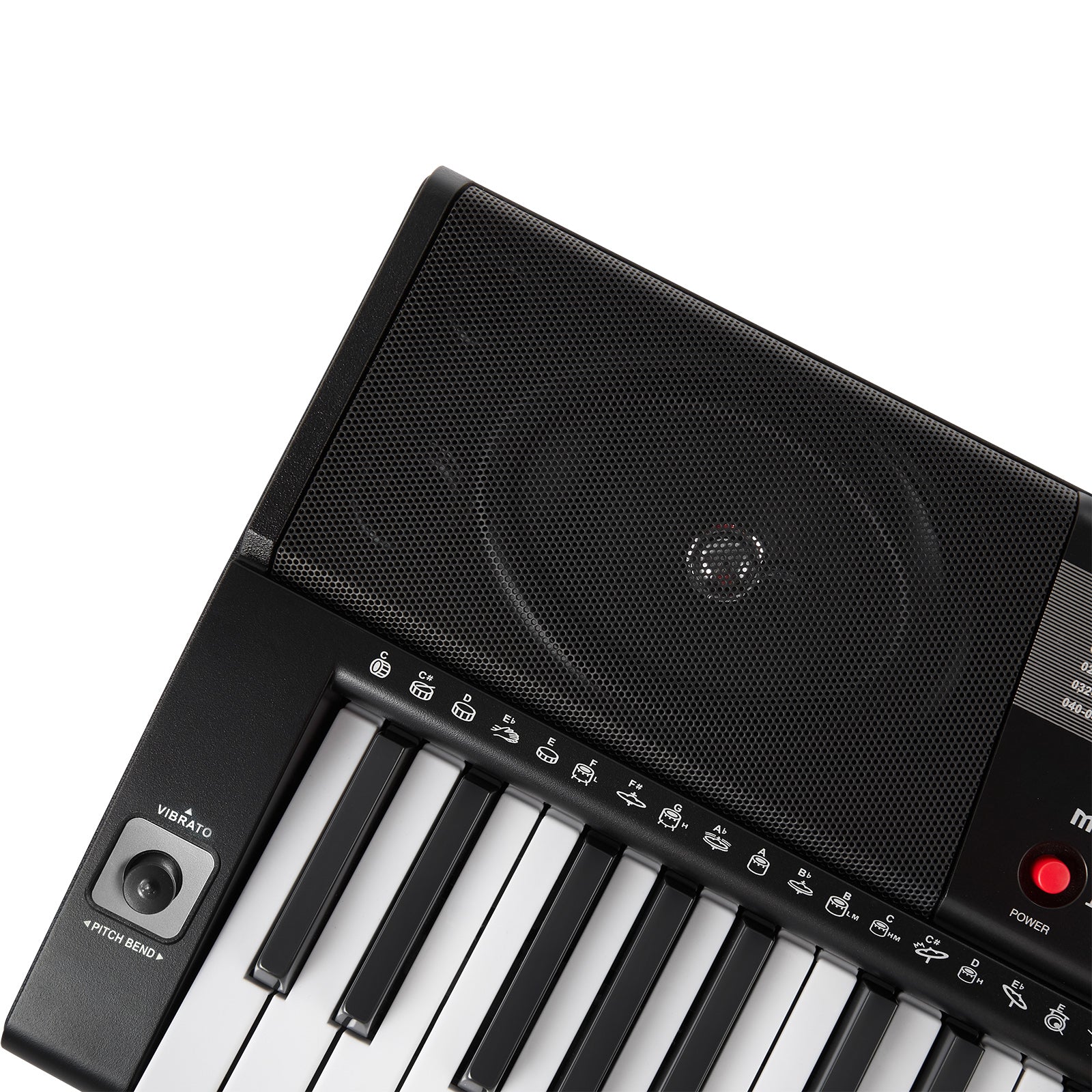 MUSTAR MEKS-500, 61 Key Portable Electronic Keyboard, Lighted Up Learning Piano Keyboard, LCD, Beginner Set, Gifts