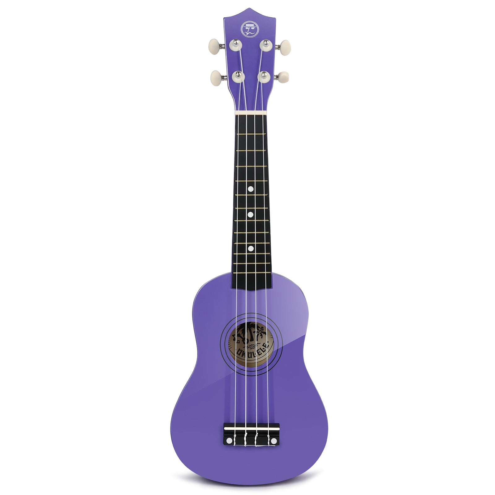 MUSTAR MU-701, 21 Inch Soprano Ukulele for Beginners Kids Purple