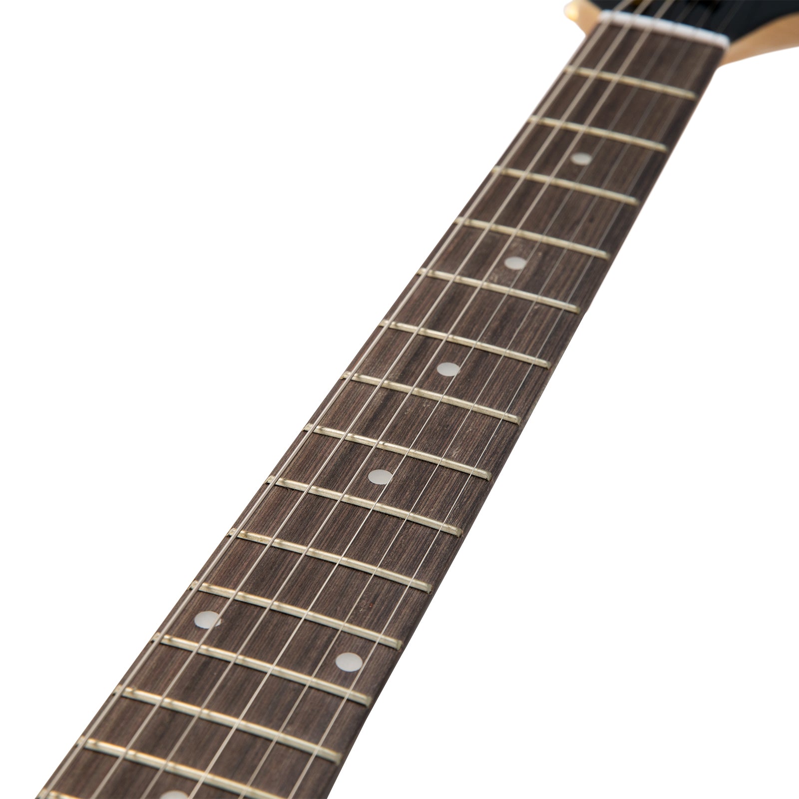 MUSTAR MEG-200, Electric Guitar Kit with 25W Amplifier, Solid Wood Electric Guitar Kits Beginner (Blue)