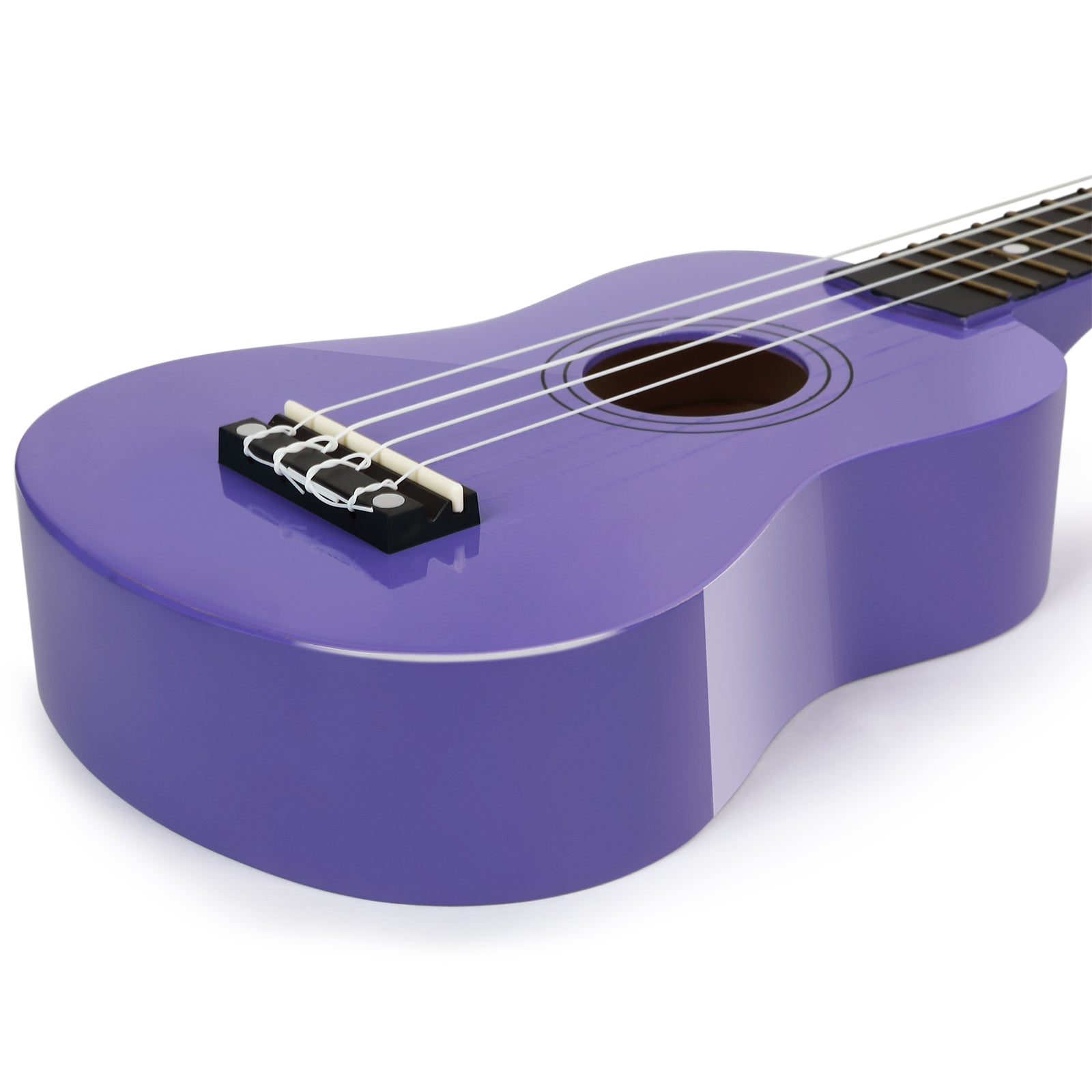MUSTAR MU-701, 21 Inch Soprano Ukulele for Beginners Kids Purple