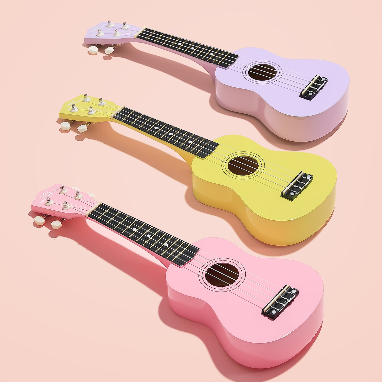 MUSTAR 21 Inch Soprano Ukulele for Beginners Kids Birthday Holiday Gifts