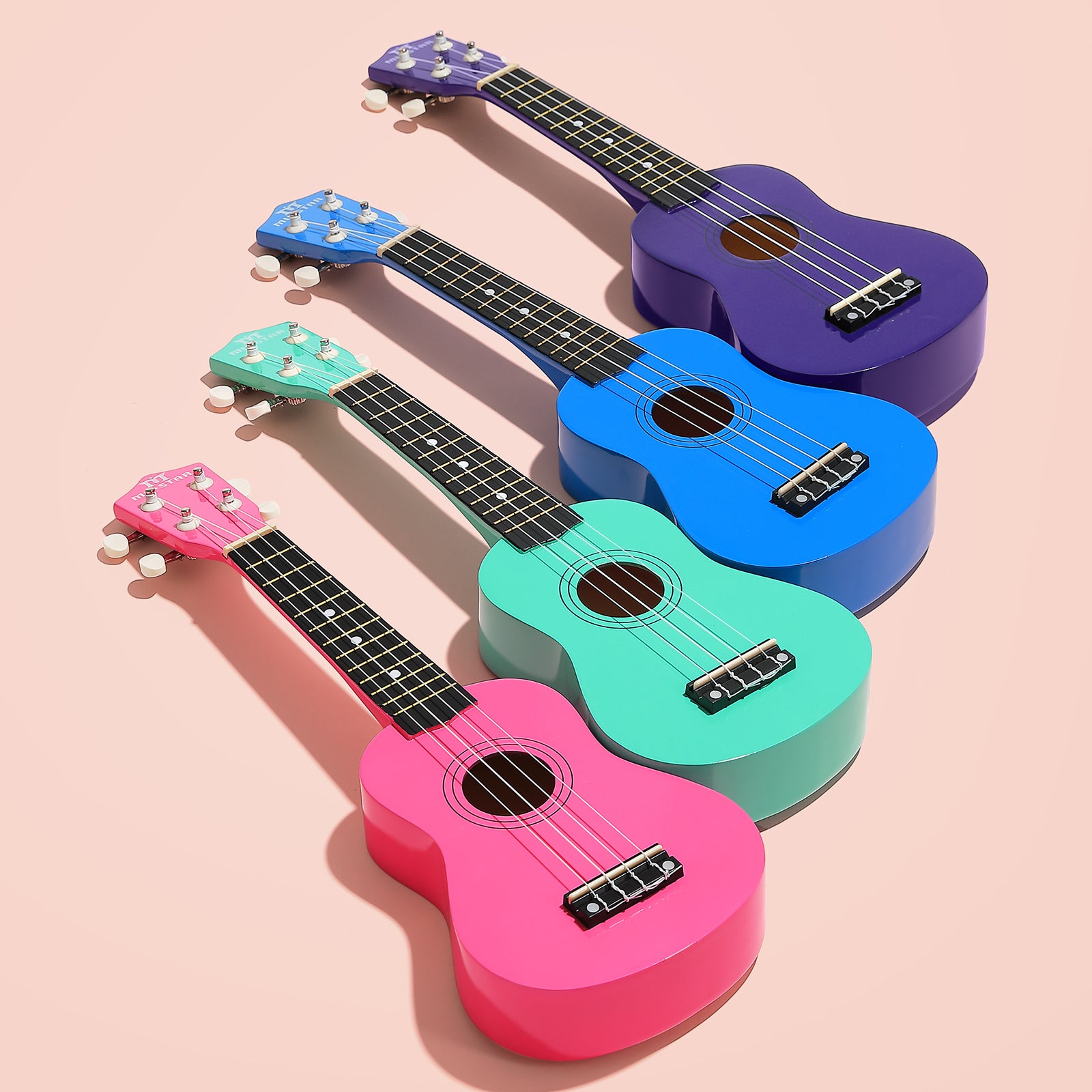 MUSTAR 21 Inch Soprano Ukulele for Beginners Kids Birthday Holiday Gifts