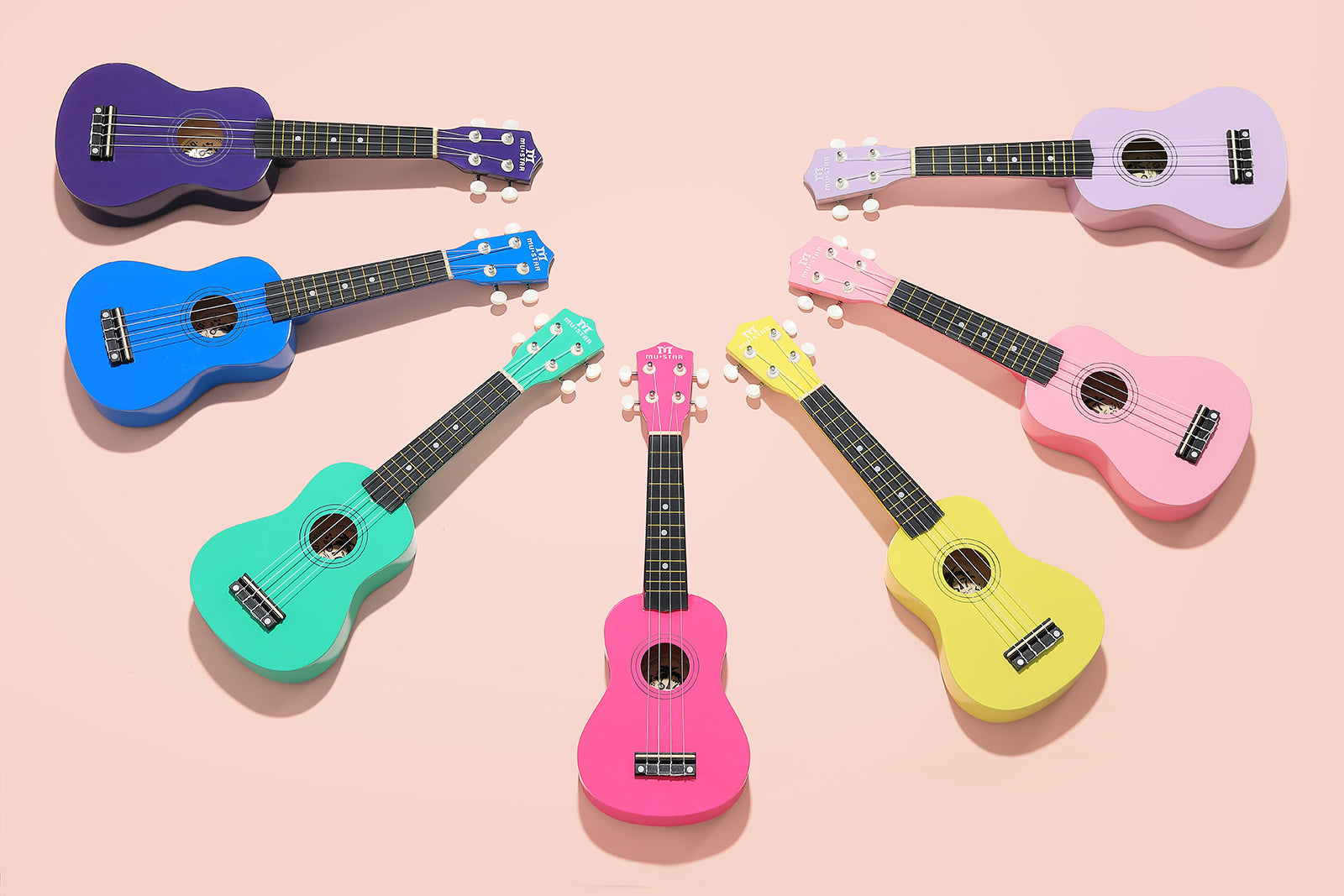 MUSTAR 21 Inch Soprano Ukulele for Beginners Kids Birthday Holiday Gifts