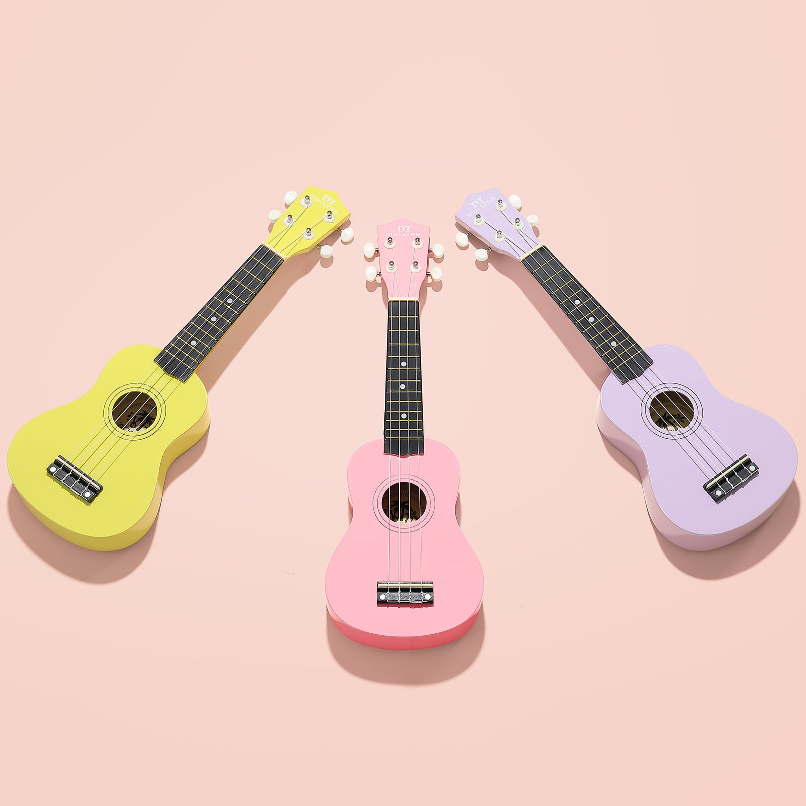 MUSTAR 21 Inch Soprano Ukulele for Beginners Kids Birthday Holiday Gifts