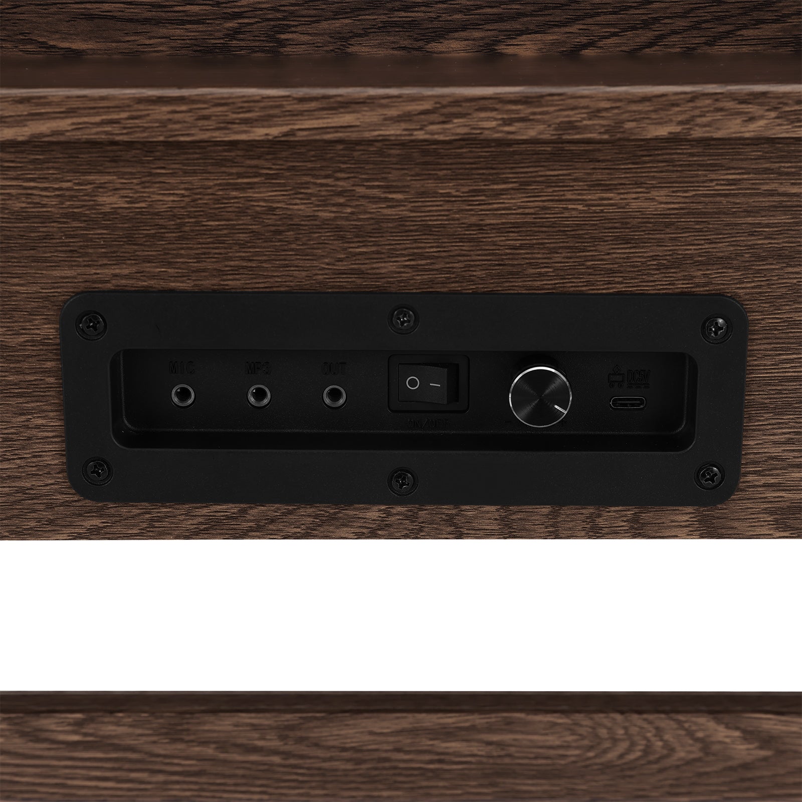 MUSTAR MT-500, 37 Keys Kids Piano Keyboard, Wooden Music Toy Instrument, Early Educational Musical Learning, Stool, 3Y+