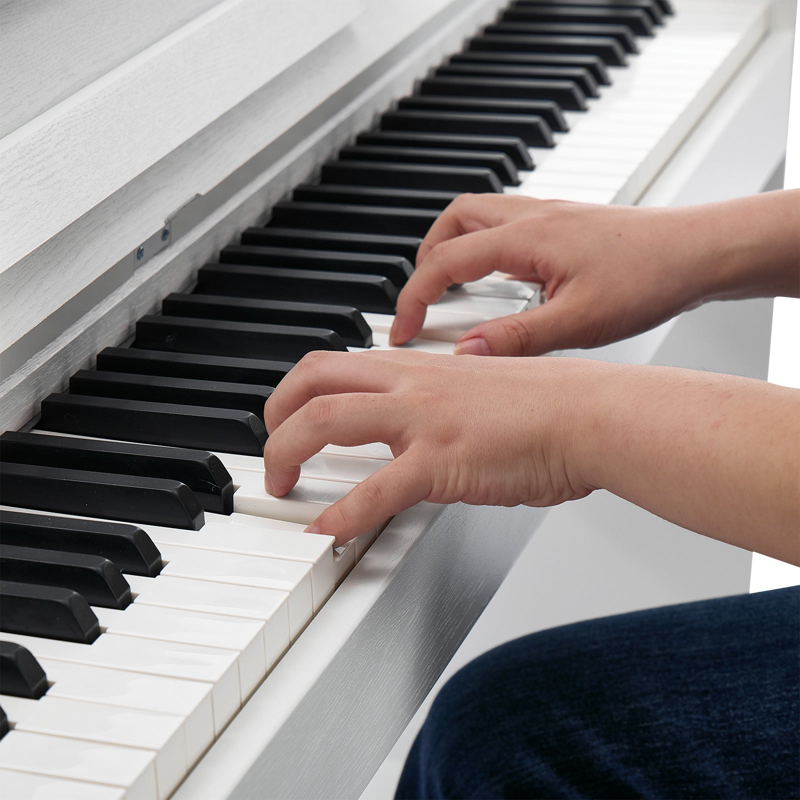 MUSTAR MDP-3300, 88 keys Upright Digital Piano, Fully Weighted Keyboard Piano, FSC Wooden Electronic Keyboards for Beginners