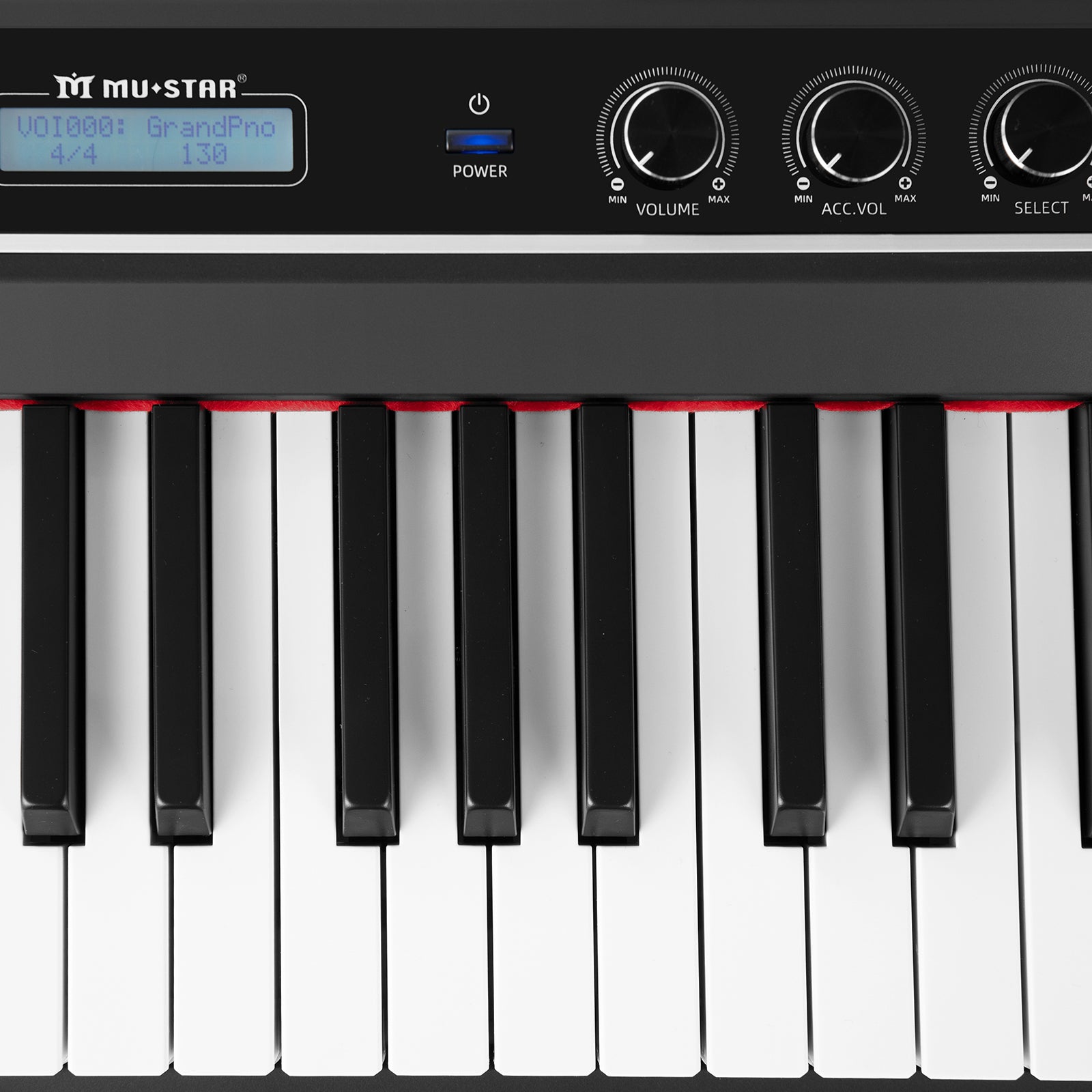 MUSTAR MDP-1500, 88 Key Weighted Digital Piano, Hammer Action