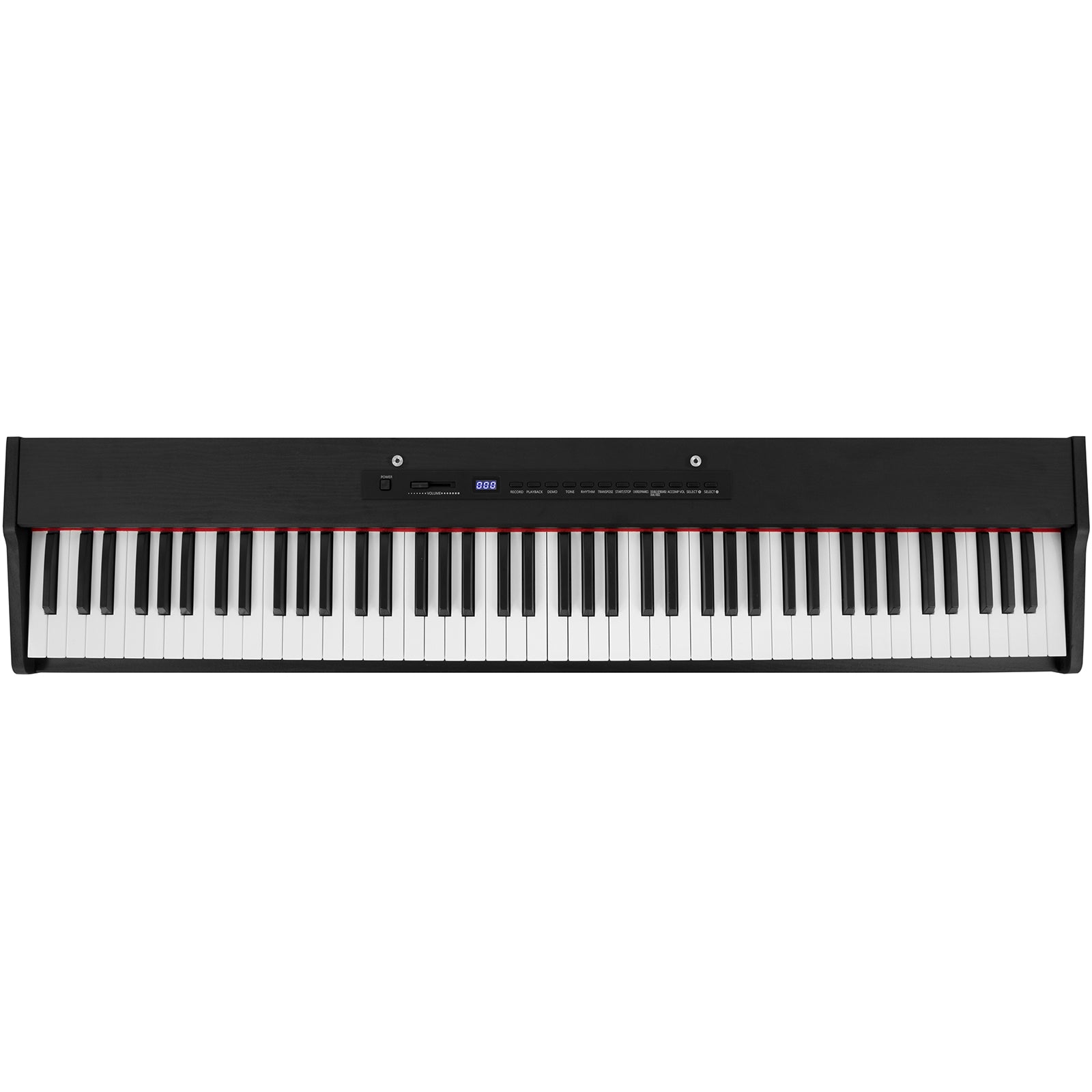 MUSTAR MEP-900, Digital Piano 88 Keys Electronic Keyboards, Semi Weighted Electric Piano, Bluetooth Connection, Sustain Pedal, Black