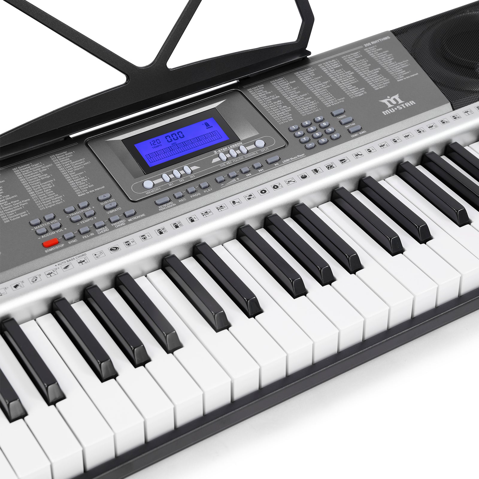 MUSTAR 61 Key Piano Keyboard, Touch Sensitive Keyboard Piano for Beginners,  Electric Keyboards Piano at Rs 10000/piece, संगीत कीबोर्ड in Gorakhpur