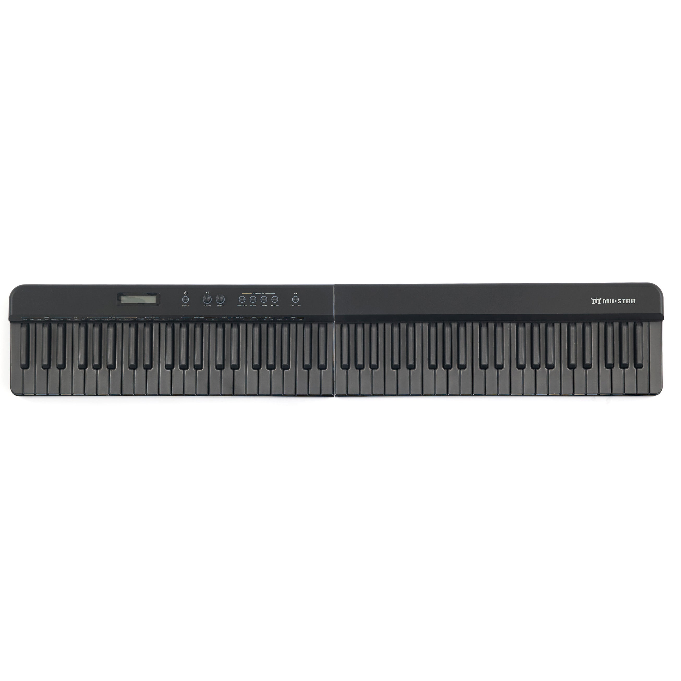 MUSTAR MEP-4000, Digital Piano 88 Keys Electronic Keyboards, Semi Weighted Electric Piano, Lighted up Keys, Sustain Pedal