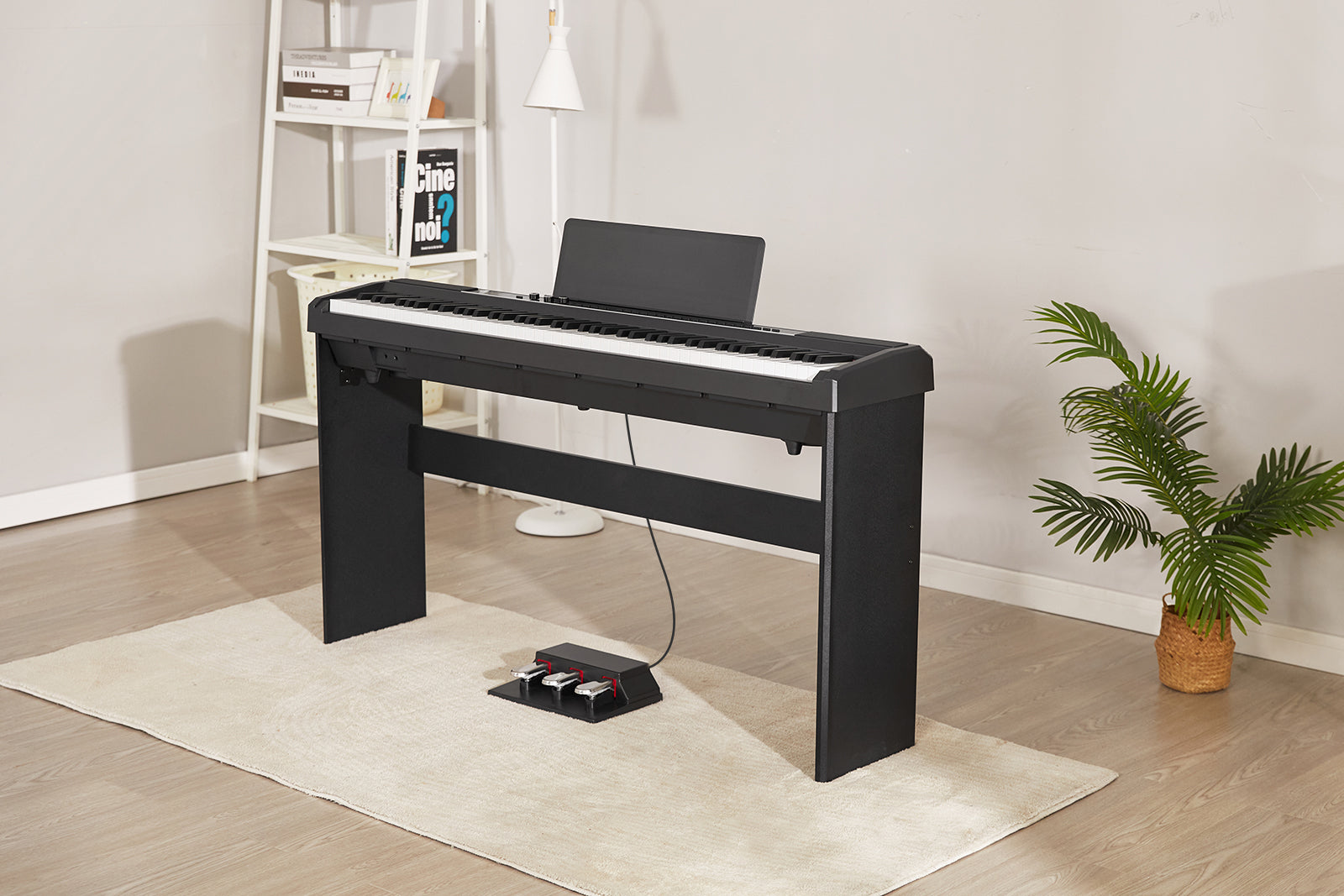 MUSTAR MDP-1500, 88 Key Weighted Digital Piano, Hammer Action